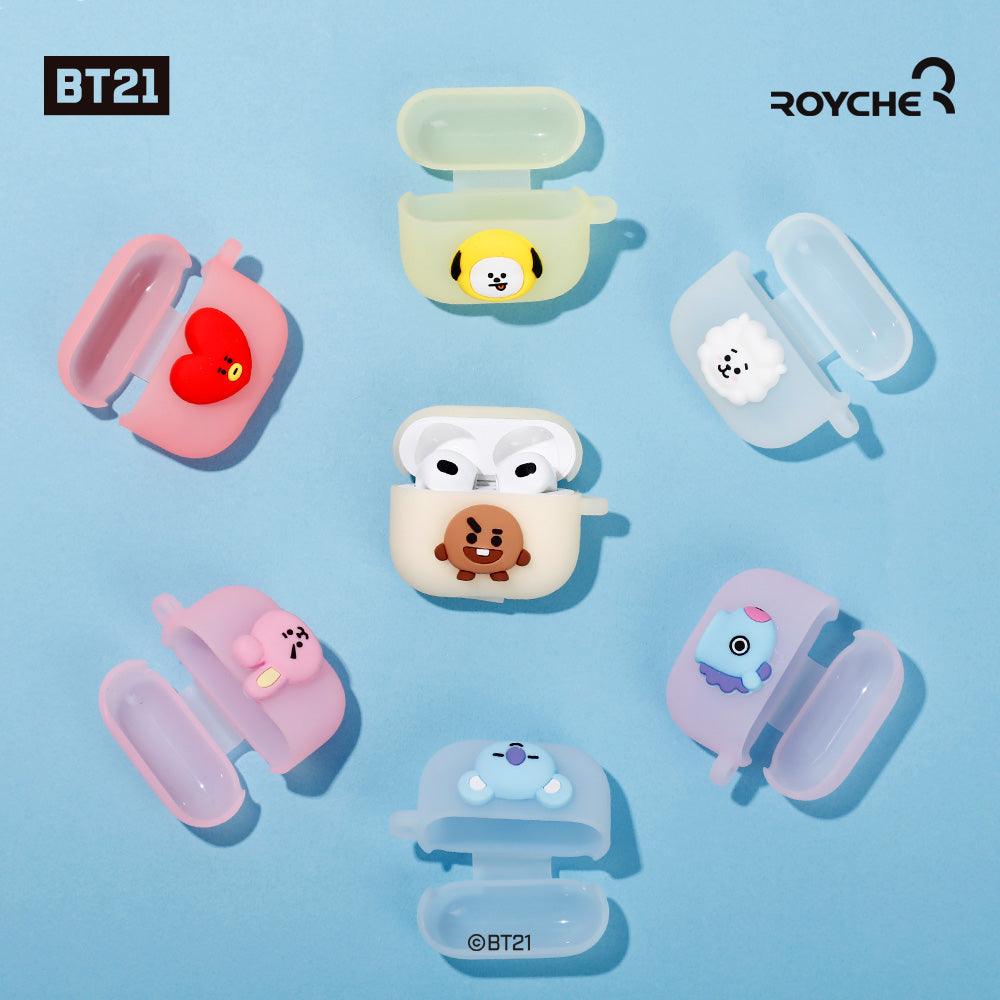 TIME SALE - BT21 AIRPODS 3RD GEN JEELY CASE - Shopping Around the World with Goodsnjoy