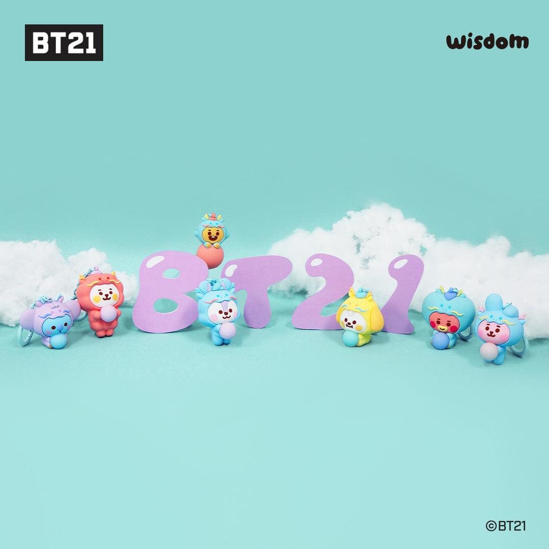 BT21 DRAGON FIGURE KEYRING