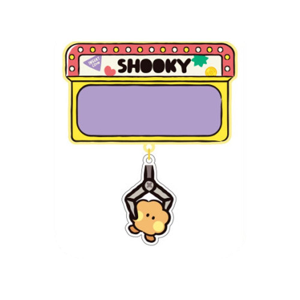 BT21 MININI ACRYLIC NAME PIN BADGE (WITH STICKER) - Shopping Around the World with Goodsnjoy