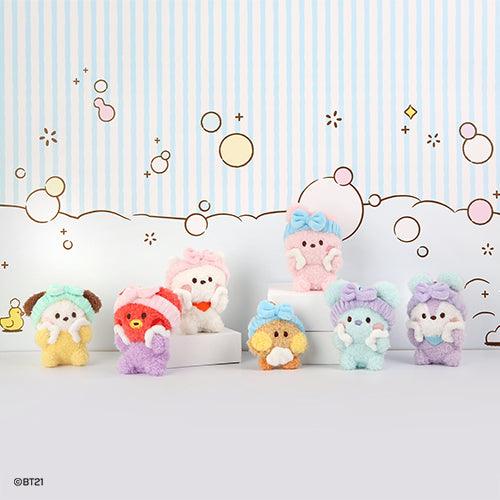 BT21 minini BATH TIME PLUSH KEYRING - Shopping Around the World with Goodsnjoy