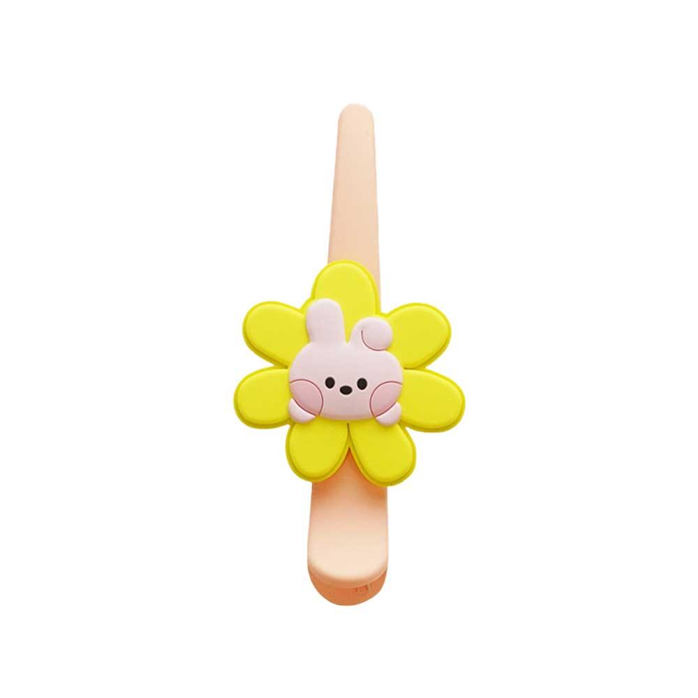 BT21 minini HAPPY FLOWER HAIRCLIP - Shopping Around the World with Goodsnjoy