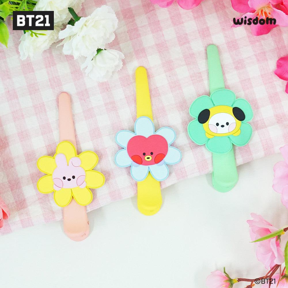 BT21 minini HAPPY FLOWER HAIRCLIP - Shopping Around the World with Goodsnjoy