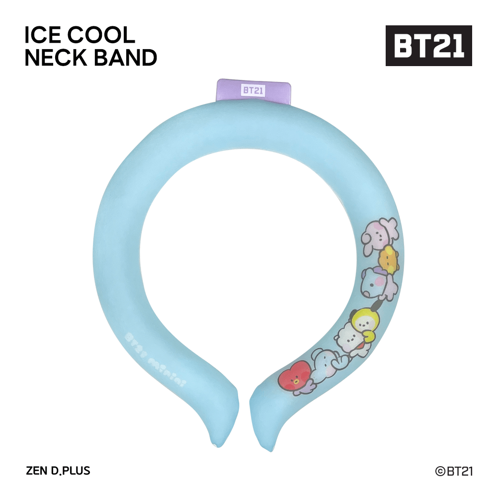 BT21 minini ICE COOL NECK BAND - Shopping Around the World with Goodsnjoy