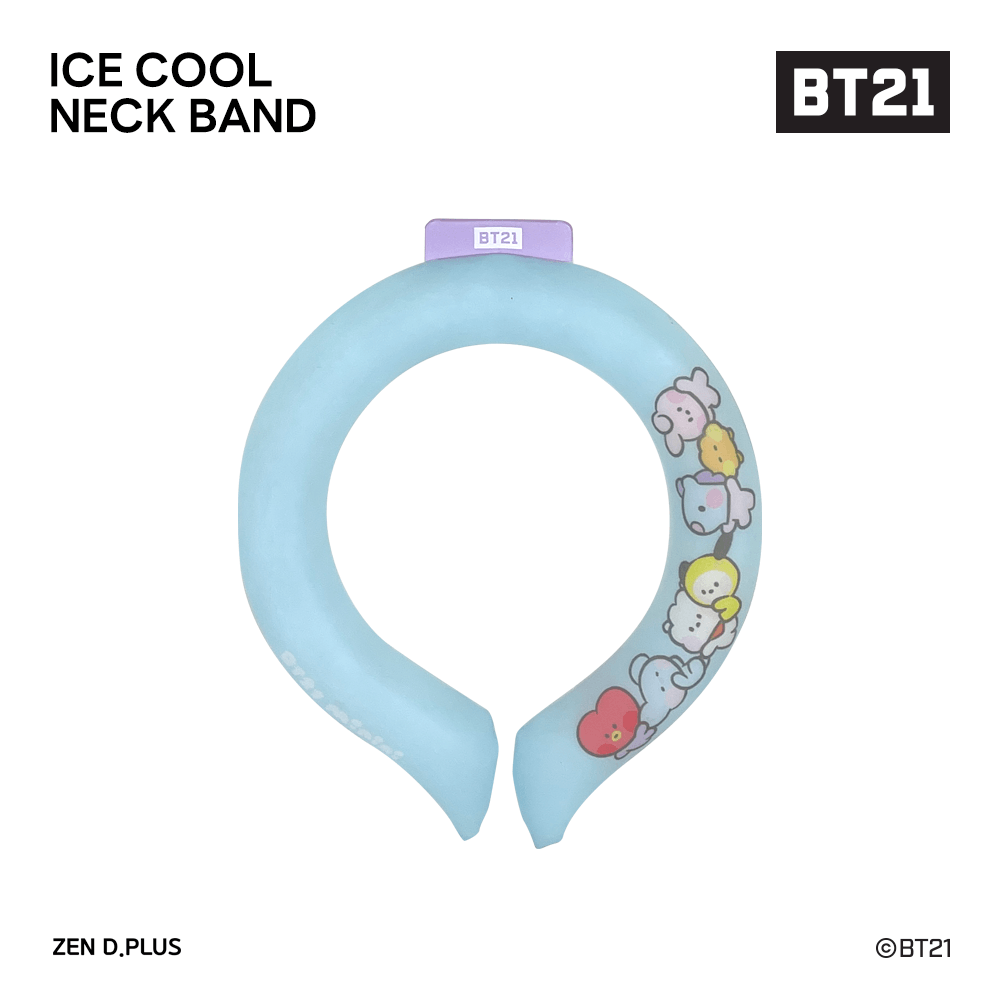 BT21 minini ICE COOL NECK BAND - Shopping Around the World with Goodsnjoy