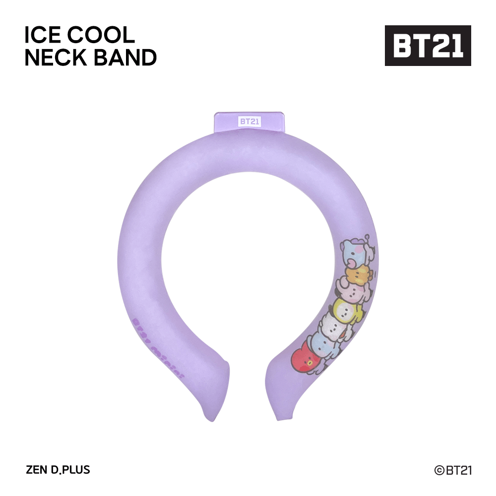 BT21 minini ICE COOL NECK BAND - Shopping Around the World with Goodsnjoy