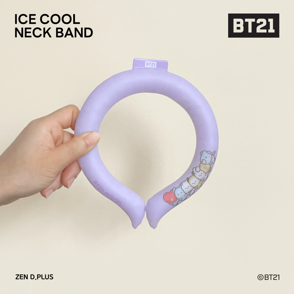 BT21 minini ICE COOL NECK BAND - Shopping Around the World with Goodsnjoy