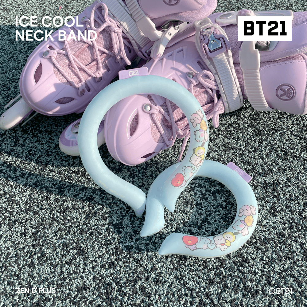 BT21 minini ICE COOL NECK BAND - Shopping Around the World with Goodsnjoy