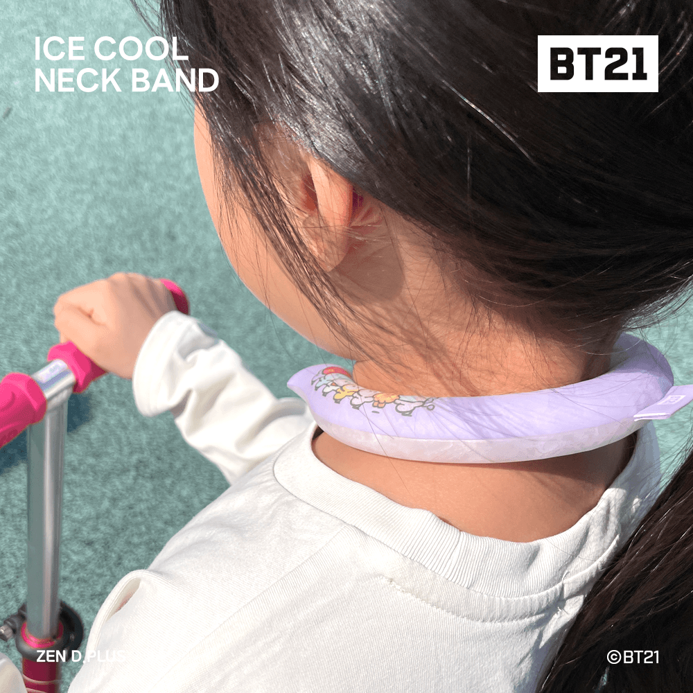 BT21 minini ICE COOL NECK BAND - Shopping Around the World with Goodsnjoy