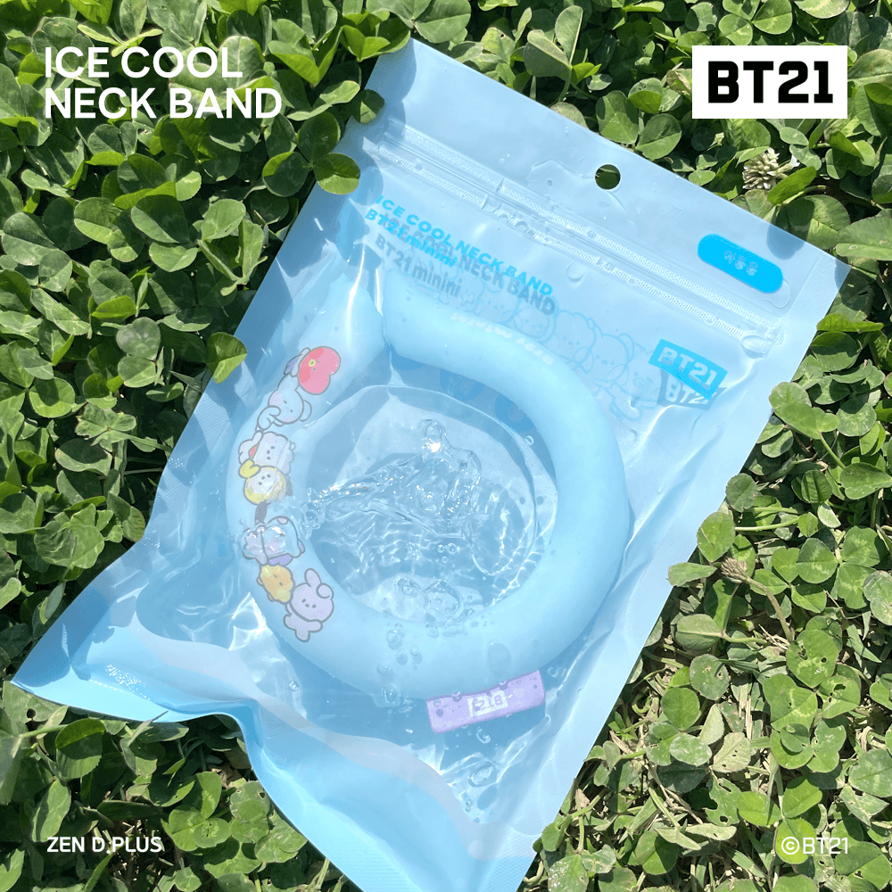 BT21 minini ICE COOL NECK BAND - Shopping Around the World with Goodsnjoy