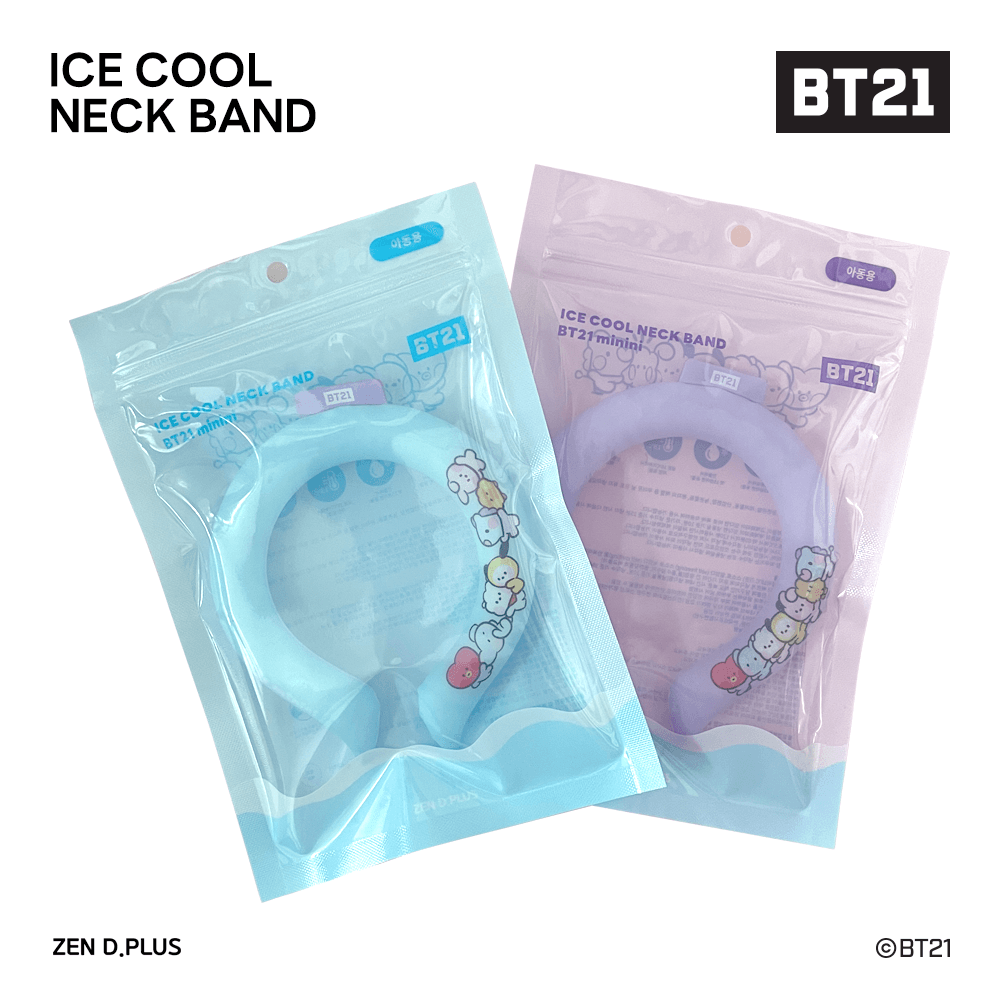 BT21 minini ICE COOL NECK BAND - Shopping Around the World with Goodsnjoy