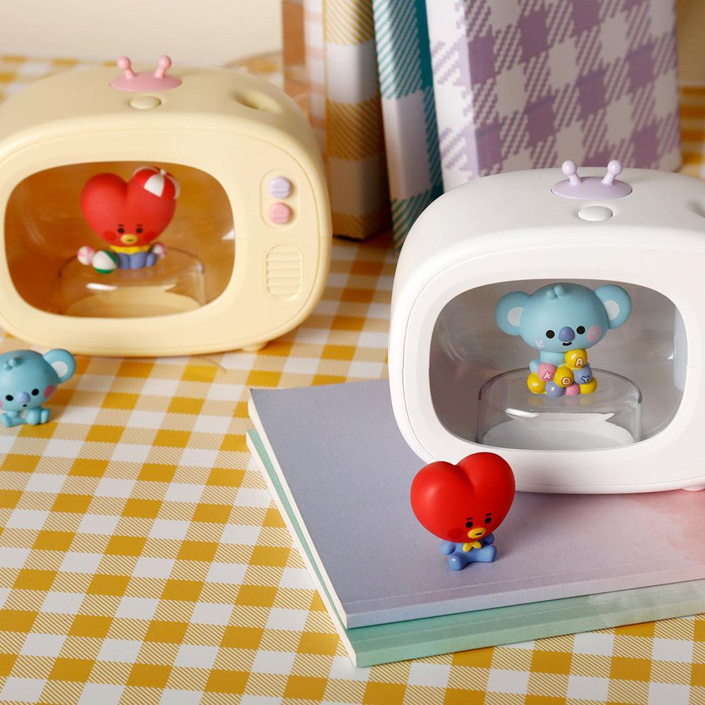 BT21 TV Model Wireless Portable Mini Humidifier LED Mood Light - Shopping Around the World with Goodsnjoy