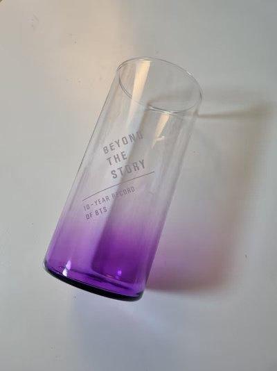 BTS BEYOND THE STORY PURPLE GRADATION GLASS - Shopping Around the World with Goodsnjoy