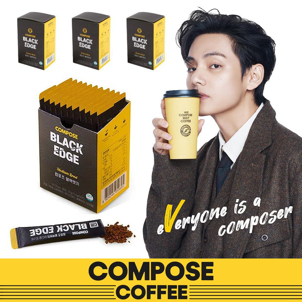 BTS V COMPOSE COFFEE BLACK EDGE – Shopping Around the World with