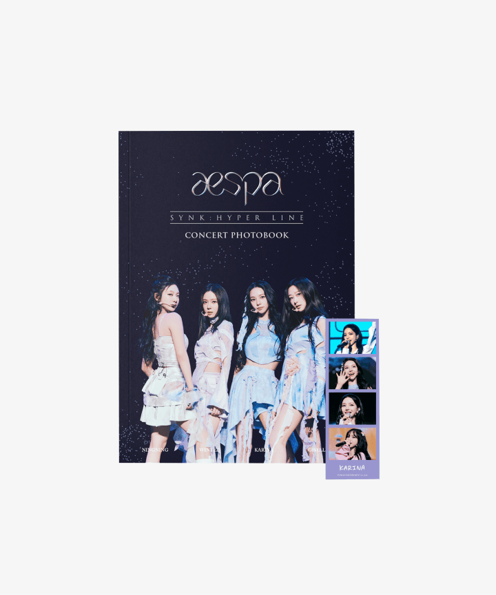 AESPA 1ST CONCERT SYNK : HYPER LINE CONCERT PHOTOBOOK - Shopping Around the World with Goodsnjoy
