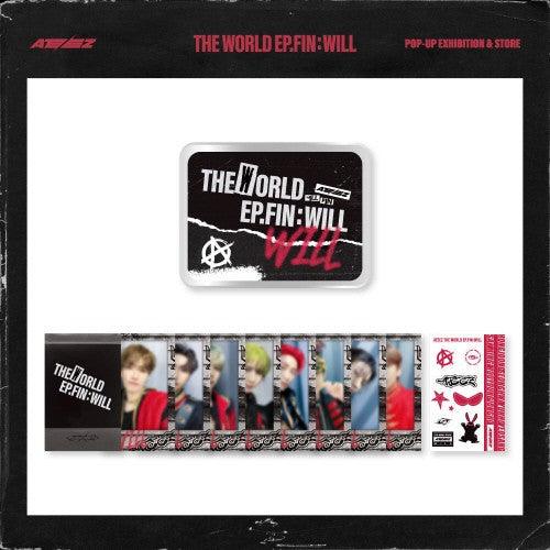 [PRE-ORDER] ATEEZ - [THE WORLD EP.FIN : WILL] 2ND FULL ALBUM OFFICIAL MD - Shopping Around the World with Goodsnjoy