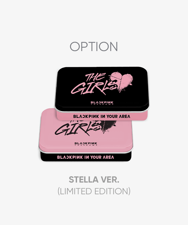 [PRE-ORDER] BLACKPINK THE GAME OST [THE GIRLS] Stella ver. - Shopping Around the World with Goodsnjoy