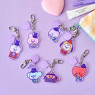 BT21 BABY ACRYLIC KEYRING K-EDITION ver.2 - Shopping Around the World with Goodsnjoy