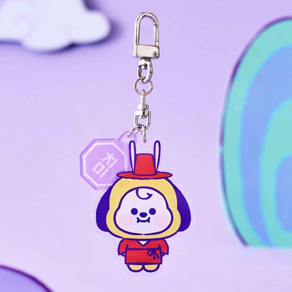 BT21 BABY ACRYLIC KEYRING K-EDITION ver.2 - Shopping Around the World with Goodsnjoy