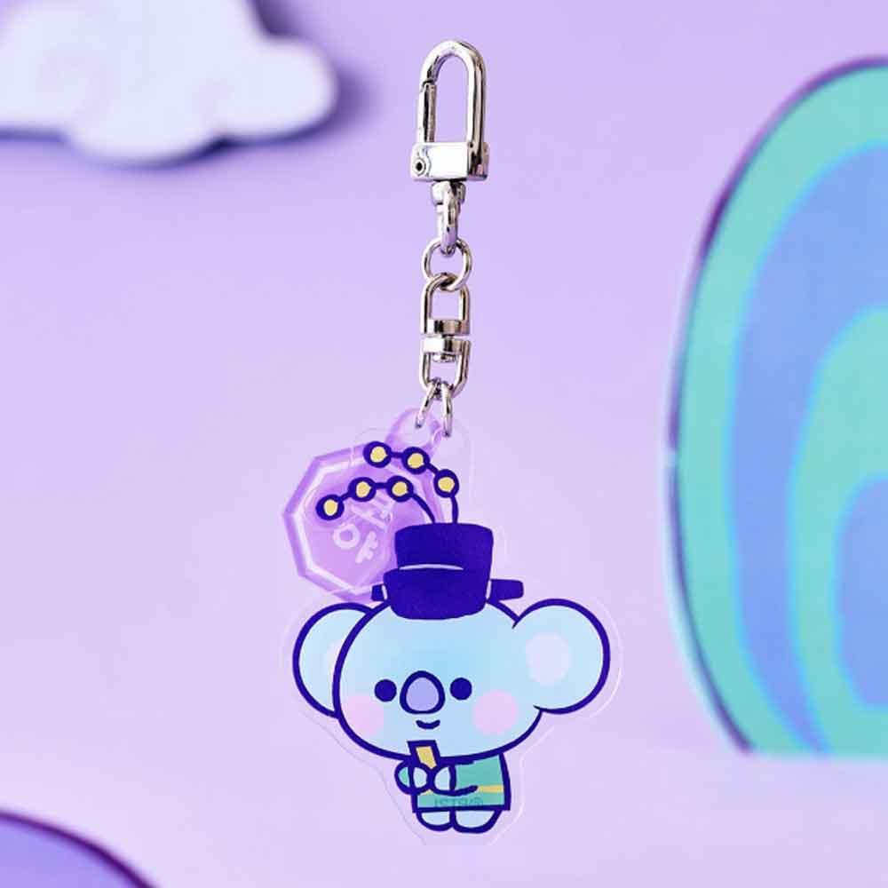 BT21 BABY ACRYLIC KEYRING K-EDITION ver.2 - Shopping Around the World with Goodsnjoy