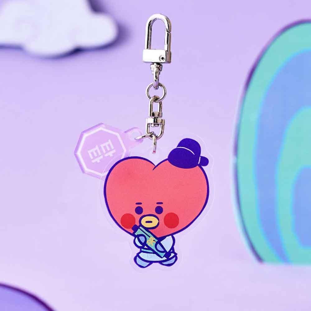 BT21 BABY ACRYLIC KEYRING K-EDITION ver.2 - Shopping Around the World with Goodsnjoy