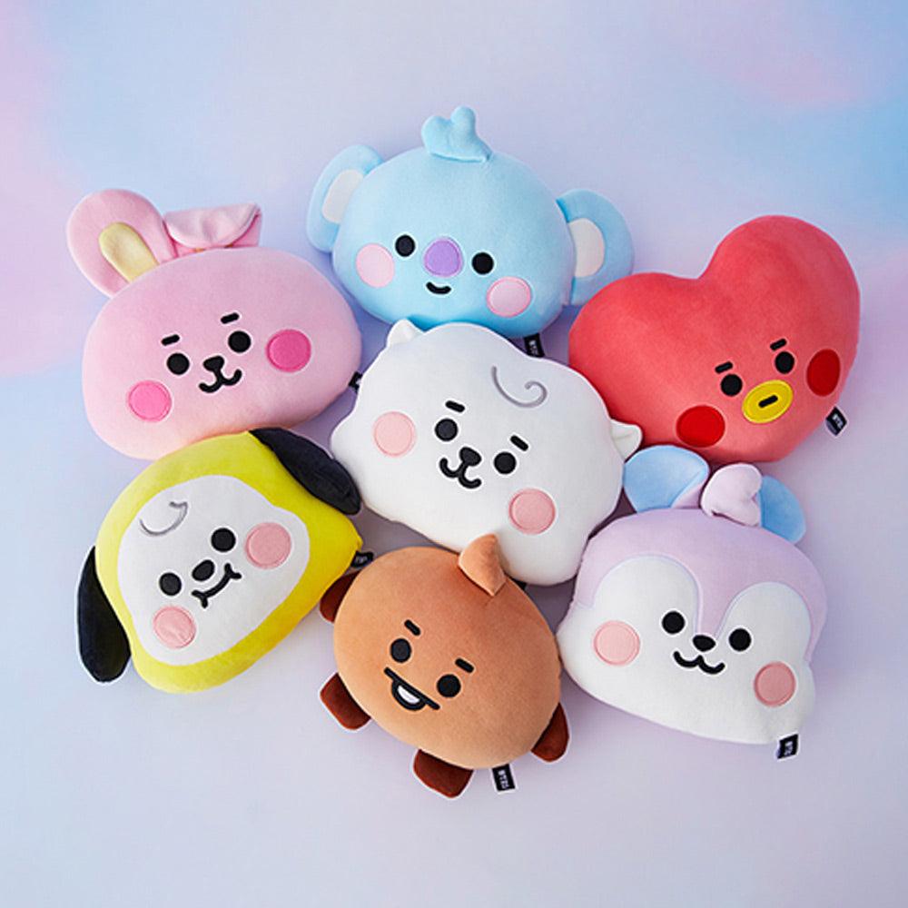 BT21 BABY FLAT FACE CUSHION - Shopping Around the World with Goodsnjoy