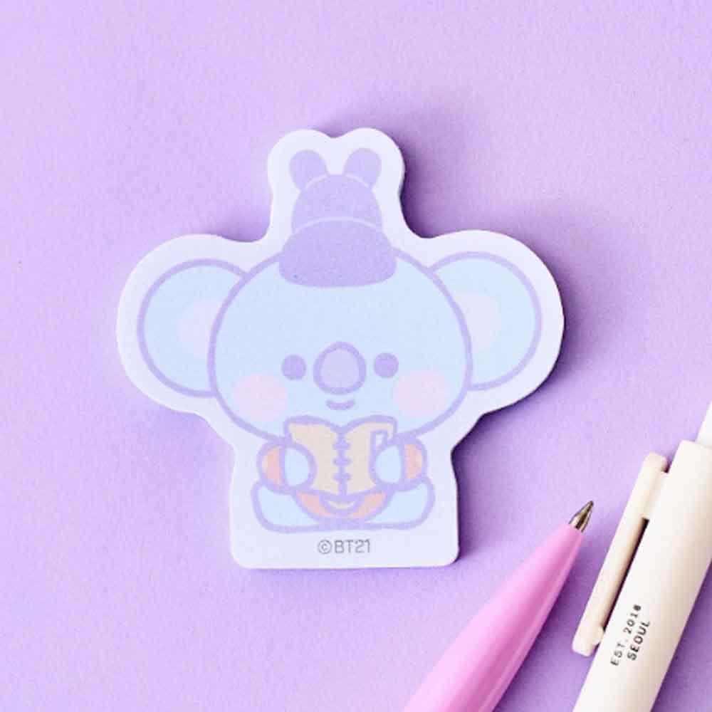 BT21 BABY MEMO NOTEPADS K-EDITION ver.2 - Shopping Around the World with Goodsnjoy