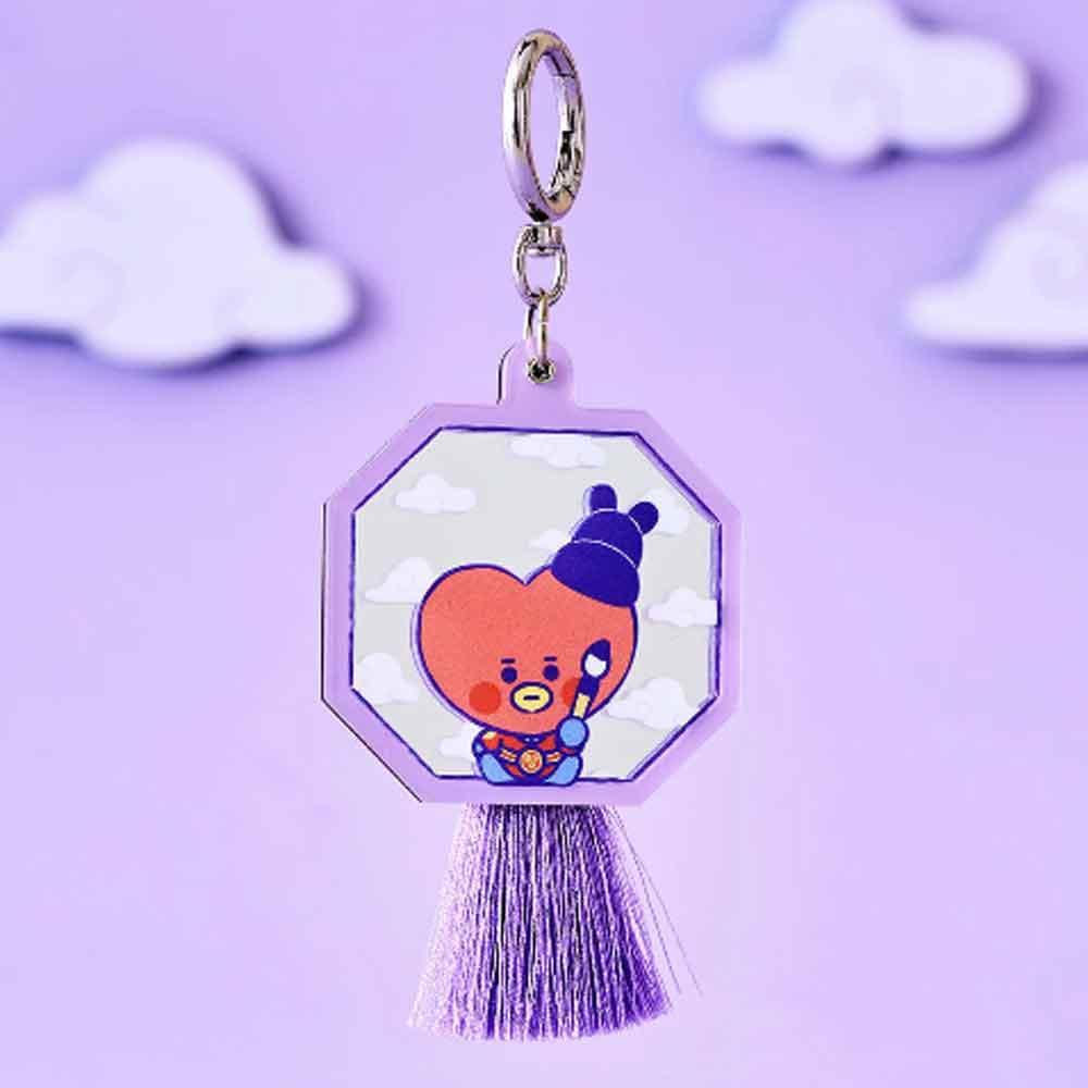 BT21 BABY MIRROR KEYRING K-EDITION ver.2 - Shopping Around the World with Goodsnjoy