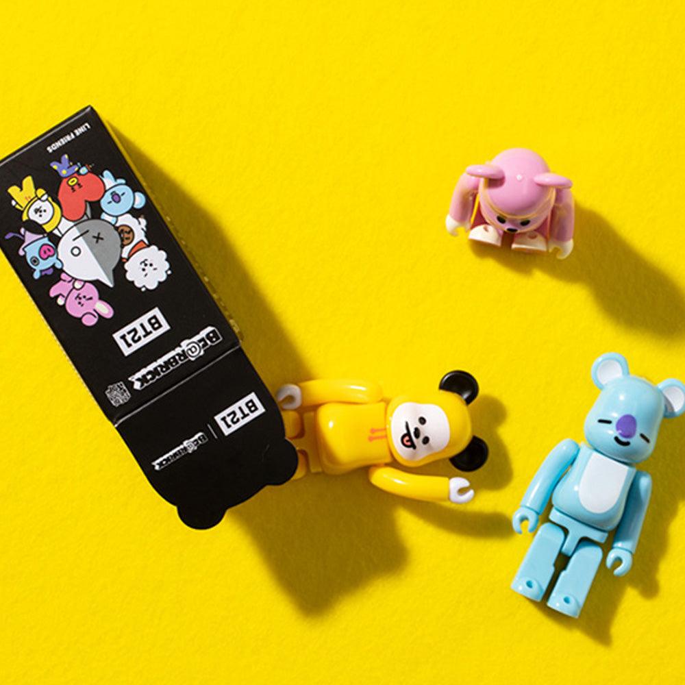 BT21 BEARBRICK FIGURE RANDOM SET 10 PIECES (INCLUDING 2 SPECIAL EDITIONS) - Shopping Around the World with Goodsnjoy