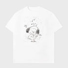 BT21 CHIMMY BASIC STREET SHORT SLEEVE TSHIRT WHITE - Shopping Around the World with Goodsnjoy