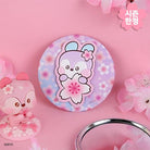 BT21 LEATHER PATCH MIRROR CHERRY BLOSSOM - Shopping Around the World with Goodsnjoy