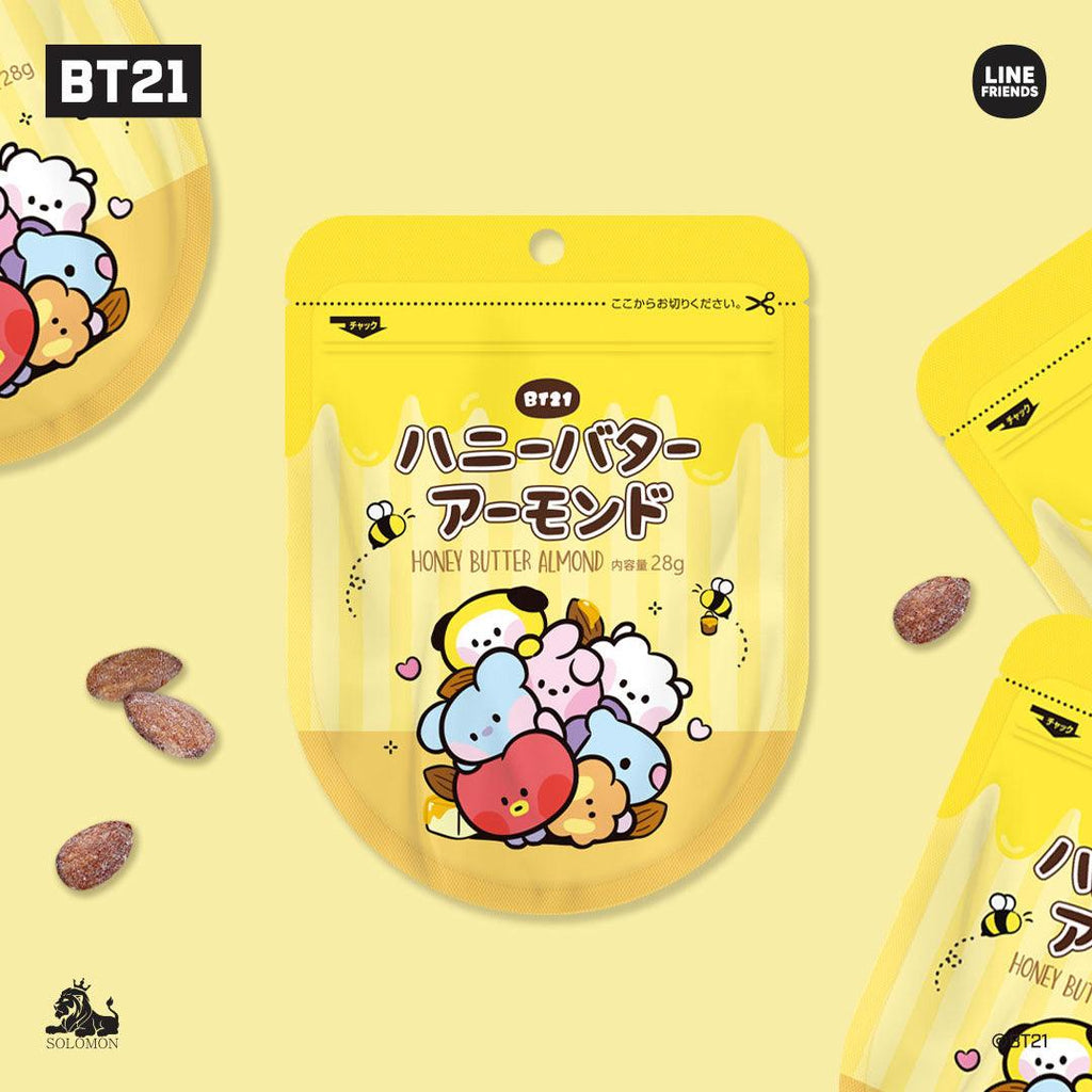 BT21 minini ALMOND HONEY BUTTER / WASABI / LAVER – Shopping Around the ...