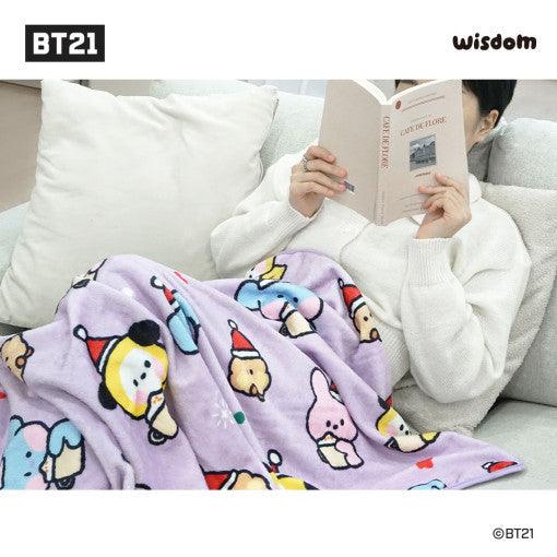 BT21 MININI BLANKET - Shopping Around the World with Goodsnjoy