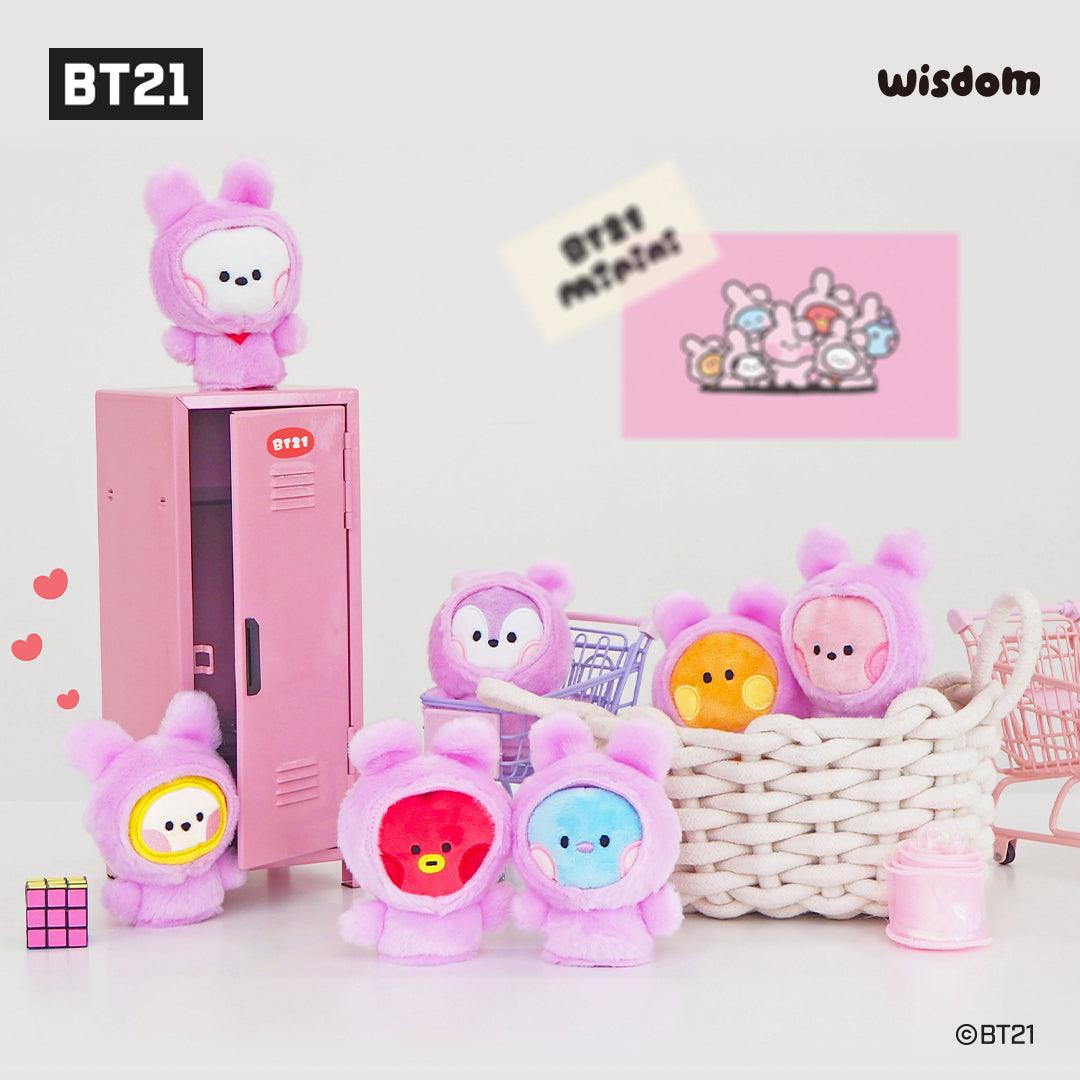 BT21 minini FINGER PUPPET KEYRING - Shopping Around the World with Goodsnjoy