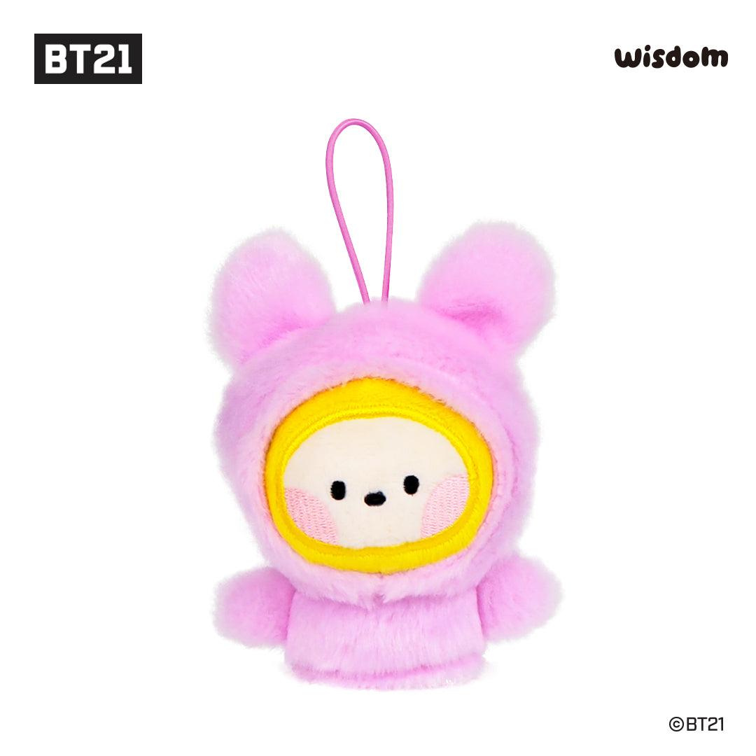 BT21 minini FINGER PUPPET KEYRING - Shopping Around the World with Goodsnjoy