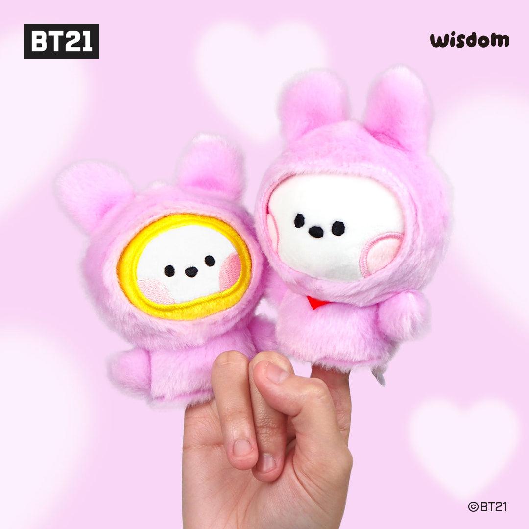 BT21 minini FINGER PUPPET KEYRING - Shopping Around the World with Goodsnjoy