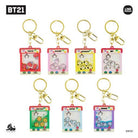 BT21 minini GLITTER KEY HOLDER - Shopping Around the World with Goodsnjoy