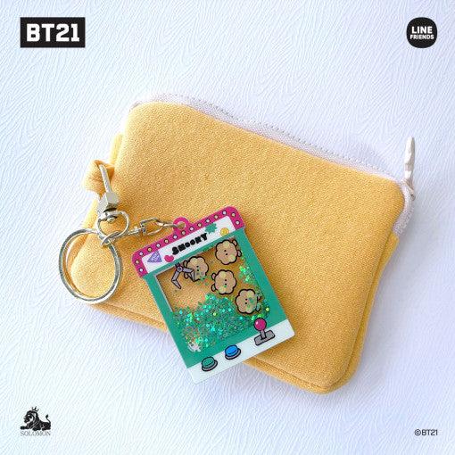 BT21 minini GLITTER KEY HOLDER - Shopping Around the World with Goodsnjoy