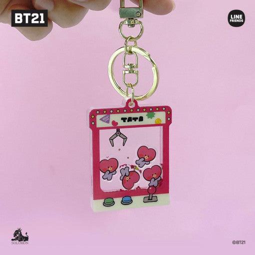 BT21 minini GLITTER KEY HOLDER - Shopping Around the World with Goodsnjoy