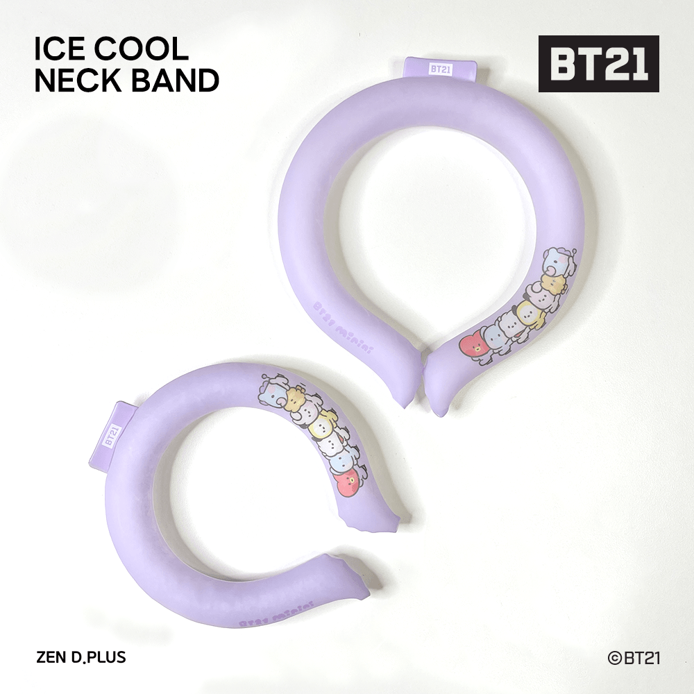 BT21 minini ICE COOL NECK BAND - Shopping Around the World with Goodsnjoy