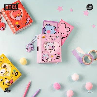 BT21 MININI PHOTO BINDER (16SHEET) - Shopping Around the World with Goodsnjoy