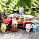 BT21 minini PICNIC FIGURE KEYRING - Shopping Around the World with Goodsnjoy