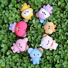 BT21 minini PICNIC FIGURE KEYRING - Shopping Around the World with Goodsnjoy