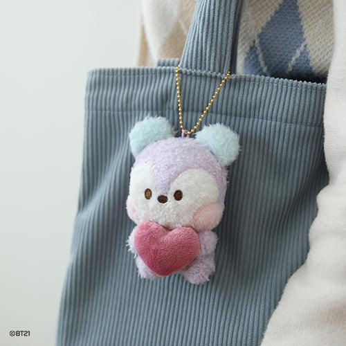 BT21 minini PLUSH KEYRING HEART