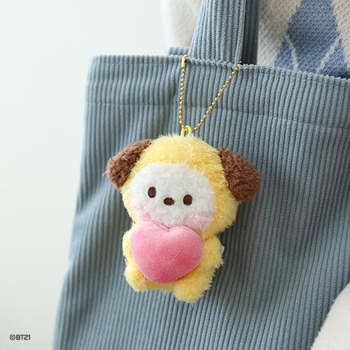 BT21 minini PLUSH KEYRING HEART