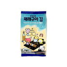 BT21 minini ROASTED SEASONED SEAWEED GIM (16 bags) - Shopping Around the World with Goodsnjoy