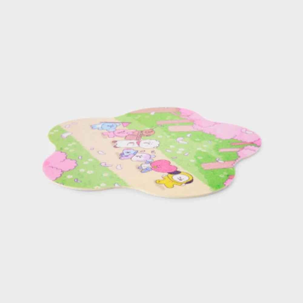 BT21 MOUSE PAD SPRING DAYS - Shopping Around the World with Goodsnjoy