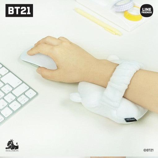 BT21 PLUSH WRIST CUSHION - Shopping Around the World with Goodsnjoy