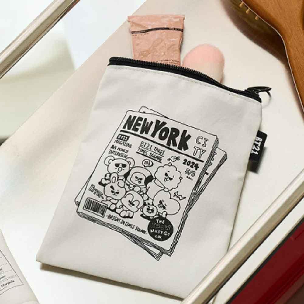 BT21 POUCH NEW YORK CITY EDITION - Shopping Around the World with Goodsnjoy