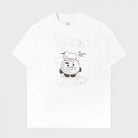 BT21 SHOOKY BASIC STREET SHORT SLEEVE TSHIRT WHITE - Shopping Around the World with Goodsnjoy