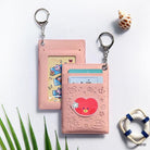 BT21 VACANCE LEATHER PATCH CARD HOLDER - Shopping Around the World with Goodsnjoy